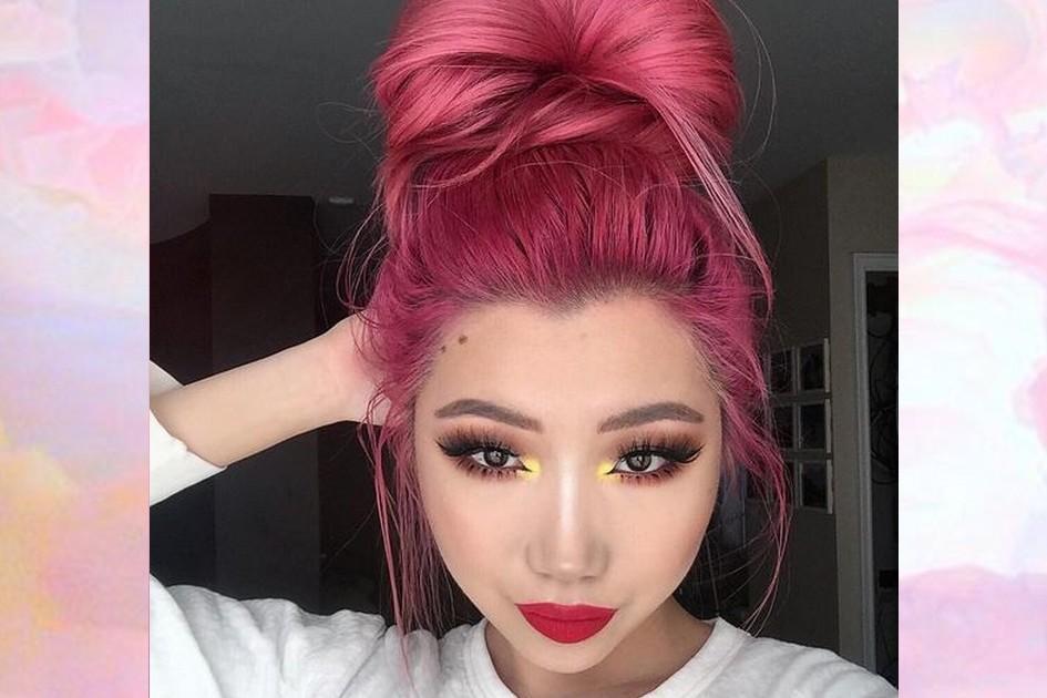 Tinta Rosa Para Cabelo