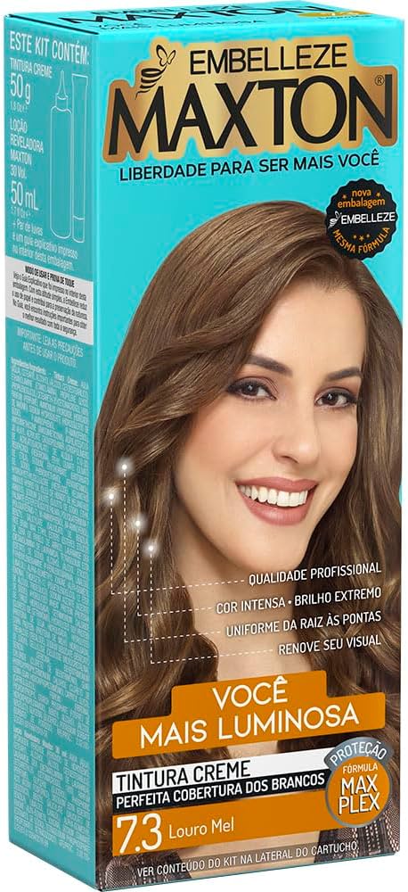 tintura de cabelo cor mel