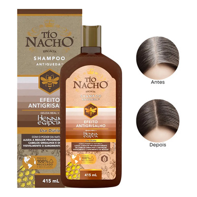 Alternativas ao Tio Nacho clareador para cabelo castanho