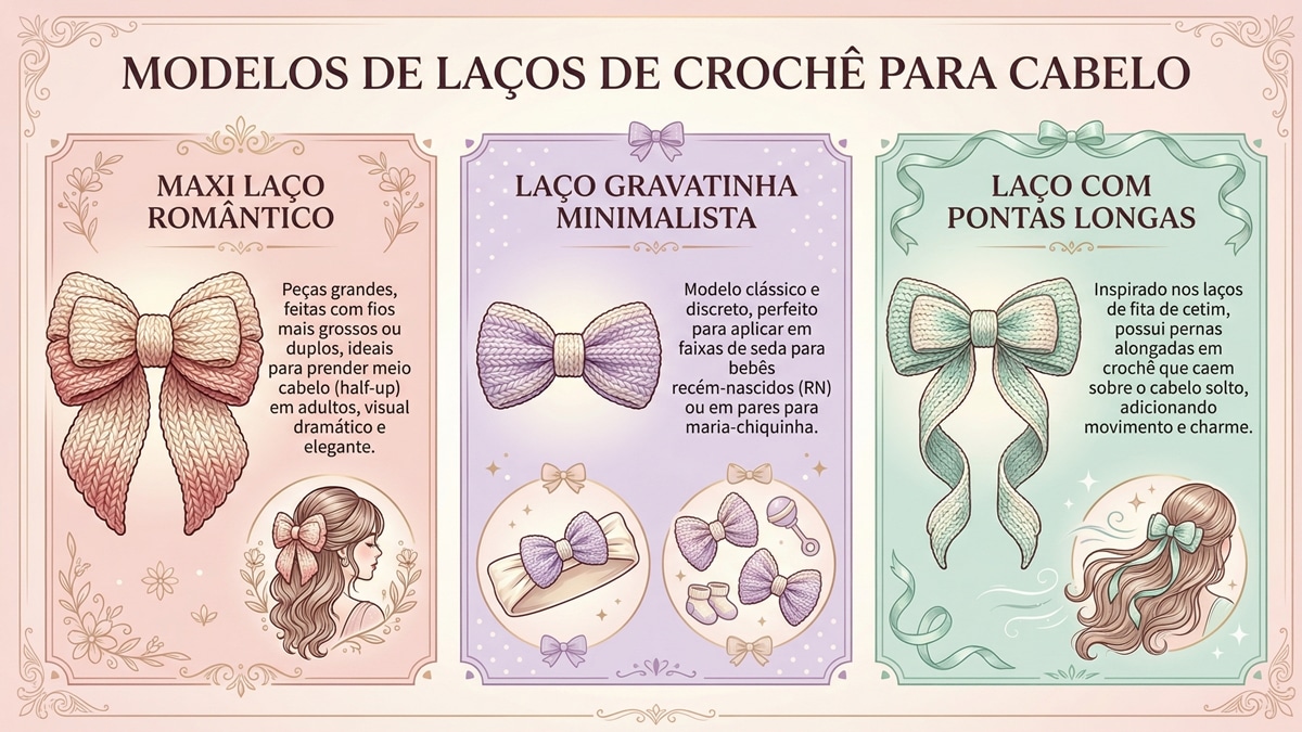 como fazer laço de cabelo de fita de cetim