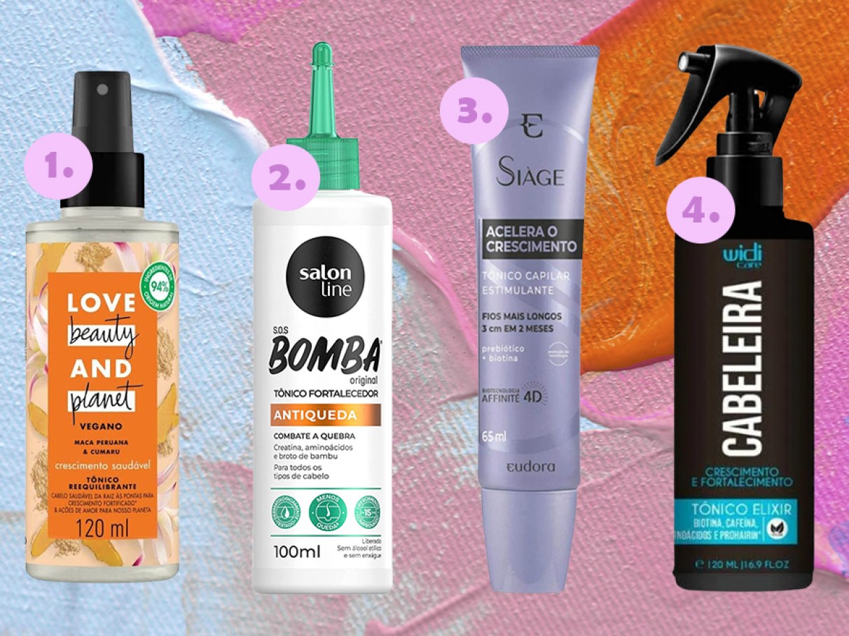tonico capilar para queda de cabelo