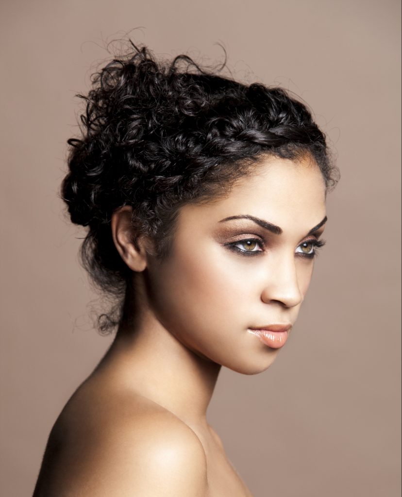 produtos baratos para fixar trança lateral cabelo curto