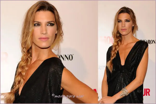 como evitar frizz na trança lateral solta