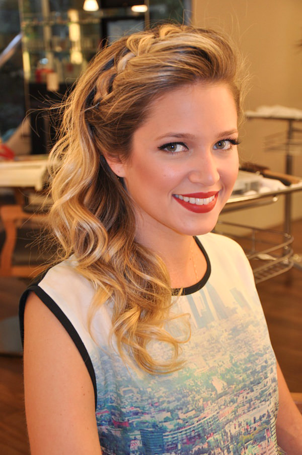 trança lateral embutida vs cascata qual escolher