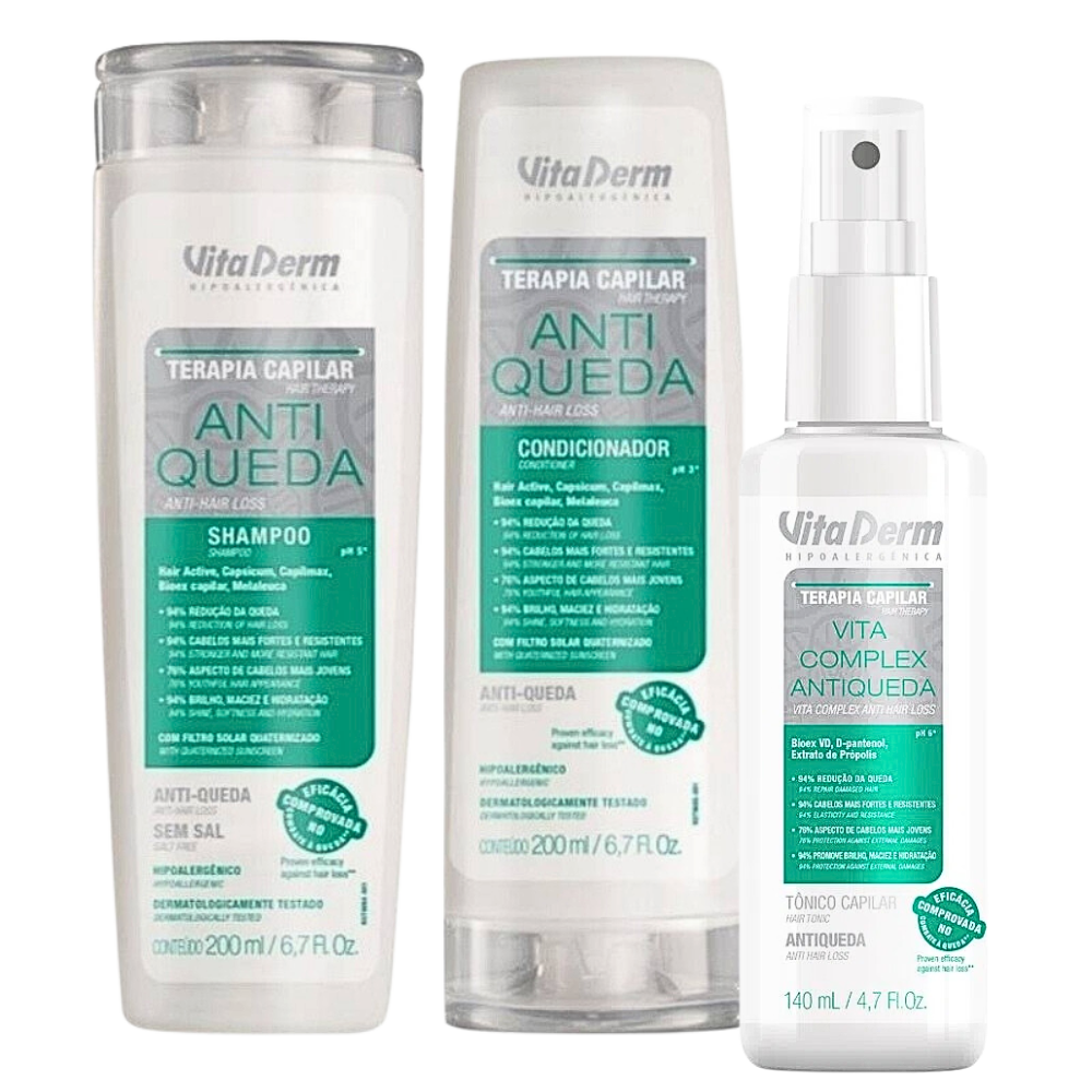 Vitaminas Essenciais e Suplementos para Combater a Queda de Cabelo