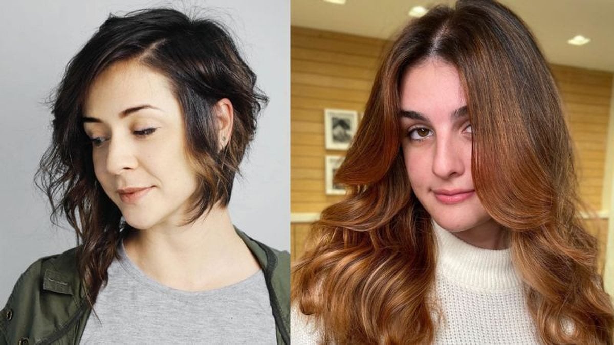 um corte de cabelo feminino degradê